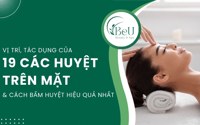 các huyệt trên mặt