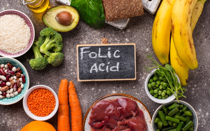 Bổ sung axit folic