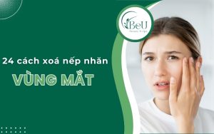 cách xoá nếp nhăn vùng mắt