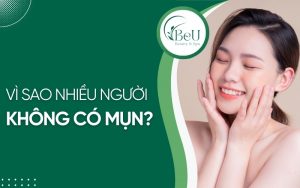 vì sao nhiều người không có mụn