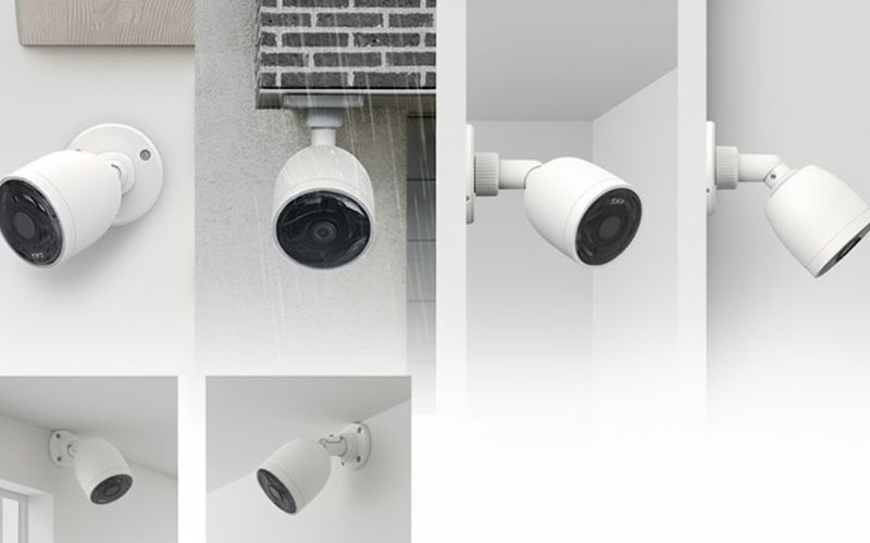 các vị trí lắp đặt camera phổ biến