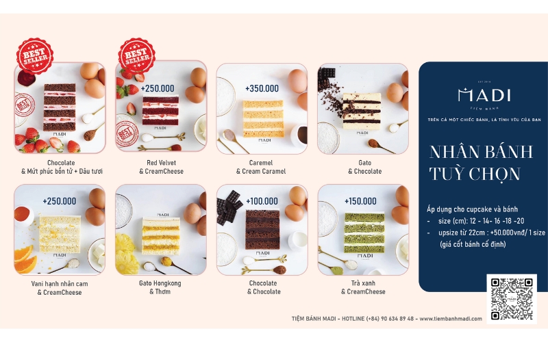 bánh mousse và cheesecake