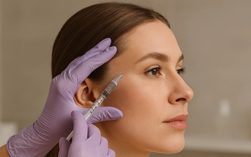 Tiêm filler thái dương là gì