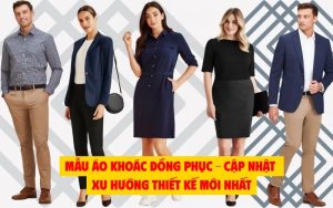 mẫu áo khoác đồng phục